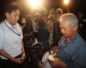 集落騒然、あわや大惨事　高江の米軍ヘリ炎上　何度も爆発音　「もう少しで死んでいた」