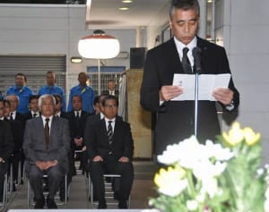 歴代警察犬の冥福を祈る　神奈川県警が慰霊祭