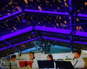 中学生らがプロジェクションマッピング制作　横浜