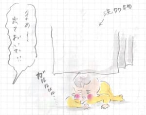 まめ、やはりゆめこにヤキモチを焼いていた 『まめ日和』第84回