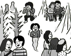 【ポップな心霊論】「霊のいる場所にイルミネーションをつけたら」