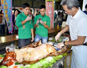 ま～さん肉召し上がれ　いい（１１）肉（２９）の日でＰＲ