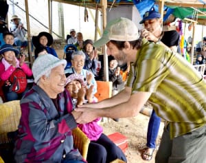 「海の命残したい」　米ジュゴン訴訟原告団、辺野古視察で強調