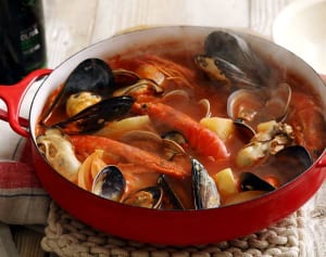 小倉優子がヘビロテで作る“即席ブイヤベース風鍋”って？