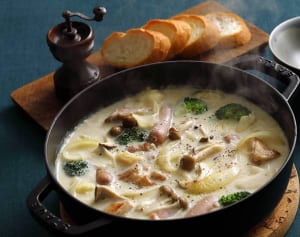 杉浦太陽が教える子供大喜びの“ホワイト鍋”レシピ