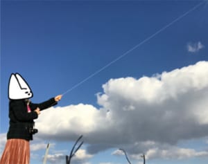 自然を楽しむ「凧あげ」でのんびり