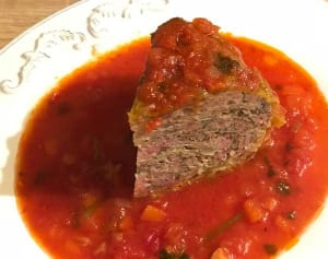 キャベツケーキのトマト煮込み（辻仁成「ムスコ飯」第154飯レシピ）