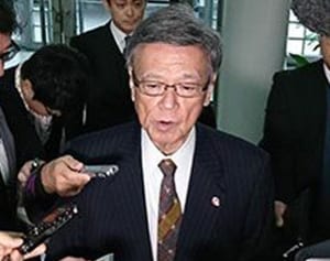 政府、中止求めず　翁長沖縄県知事、続発に「言葉失う」