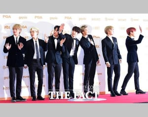 「ゴールデンディスクアワード」音盤大賞は防弾少年団！