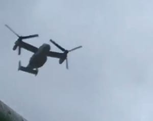 「あり得ない」「普天間小ならいいのか」　オスプレイ上空飛行　保護者、怒りと恐怖