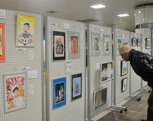 「クッキングパパ」もいるよ　湘南台で「マンガてんこ盛り展」