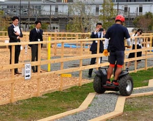 セグウェイ体験日本初テーマパーク　21日海老名にオープン