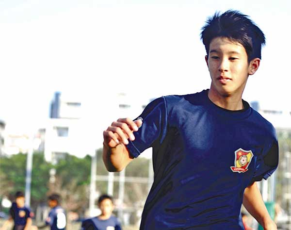 東江桂汰君、G大阪ユースへ　12歳、海外視野　プロへ挑戦