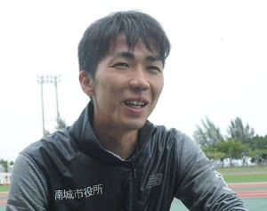 夢の五輪へ、挑戦再び　22日ロンドンマラソン出走　濱崎達規選手　公務員ランナー（南城市役所）