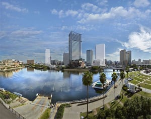 国内初の宅配スタッフ常駐　建設中のザ・タワー横浜北仲