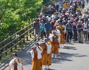 丹沢登山シーズン到来　秦野で「山開き式」