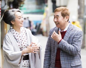 蛭子能収が近藤サトに教える「人まねは悪くない」