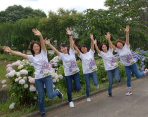 ダンスで開成町PR　ママ5人「あじさいまつり」で披露へ