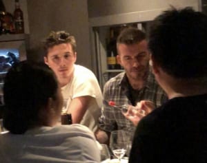 ベッカムがホリエモンの店に極秘訪問　5千円ラーメンにご満悦