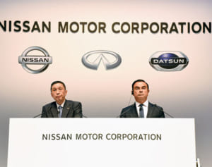 日産会長、ルノー＆三菱連合成長へ「スピードアップ」