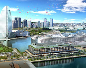 新港地区に客船複合施設　19年に完成、ホテルも