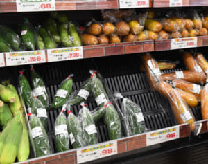 県産野菜高騰　台風が影響　ゴーヤーなど品薄に