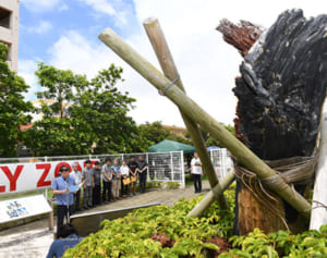 沖国大ヘリ墜落14年　「風化させない」　市民、決意新たに