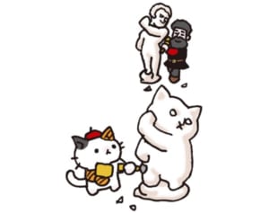 そにしけんじ先生の新キャラ「ミケニャンジェロ」誕生だニャ！