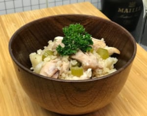 鶏ごぼうご飯（辻仁成「ムスコ飯」第188飯レシピ）