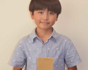 「優しさ分けたい」出演料寄付　映画主演の埜田進君　子ども募金などに6万円