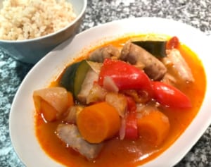 玄米和風クスクス（辻仁成「ムスコ飯」第192飯レシピ）