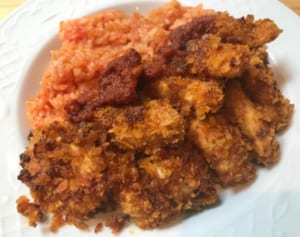 メキシカンライス＆ナゲット（辻仁成「ムスコ飯」第193飯レシピ）