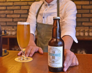 久高島麦のビール開発　フルーティーな香り　浮島ブルーイングと沖縄雑穀生産者組合