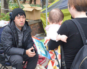 元山さんハンスト終了　5日目　「悔しさあるが、期待も」