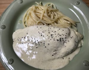 鶏肉のマスタードソース（辻仁成「ムスコ飯」第203飯レシピ）