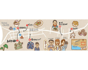 タコライスから田芋スイーツ、米軍払い下げ品まで…金武町は多国籍＆独特な街