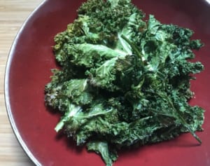ケールチップス（辻仁成「ムスコ飯」第213飯レシピ）