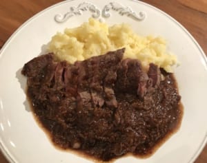 粒マスタードのステーキ（辻仁成「ムスコ飯」第211飯レシピ）