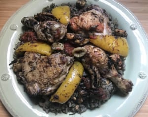 炊飯器で作るイカ墨のパエリア（辻仁成「ムスコ飯」第214飯レシピ）