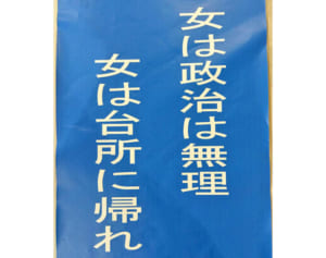 「女は政治は無理」　女性中傷印刷物、糸数慶子氏らが告発状