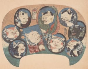藤田嗣治に團十郎関連作品まで…猫アートを集めた美術展開催