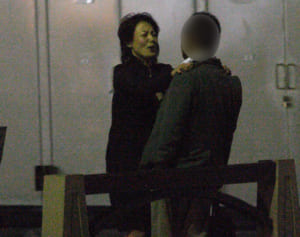 杉田かおる　深夜の熱烈キス不倫現場【平成ベストスクープ】