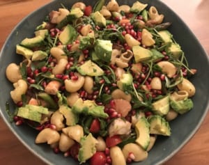 フルーツサラダパスタ（辻仁成「ムスコ飯」第216飯レシピ）