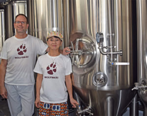 城下町でジャーマンスタイルの本格クラフトビール　首里城近くの「ウォルフブロイ」　7月末にも提供開始