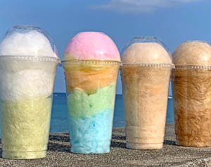 のどあめが綿あめに　沖縄・奥武島の女性が考案　おいしく鼻通り改善と評判　脳性まひの息子がヒントに