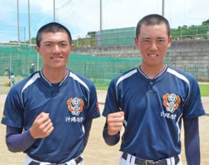 異国の地で夢実現　台湾人球児が甲子園へ　沖尚2年の崔さん、張さん　「全力で挑む」