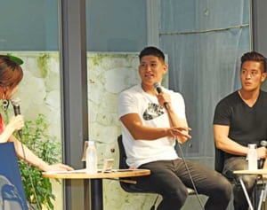 バスケ津山の夢と挑戦後押し　那覇でイベント　海外Lへ来月にも出発