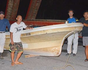 被災漁船に第二の使命　沖縄の漁師が修復、モズク船に　東日本大震災の津波で8年漂流