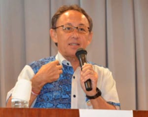 玉城知事、10月に訪米の意向　辺野古見直し直訴