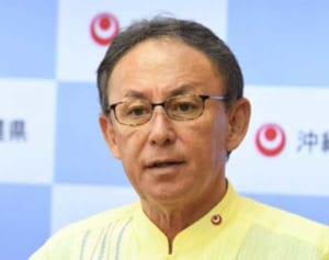 玉城知事、河野防衛相に反論　米軍の民間港使用